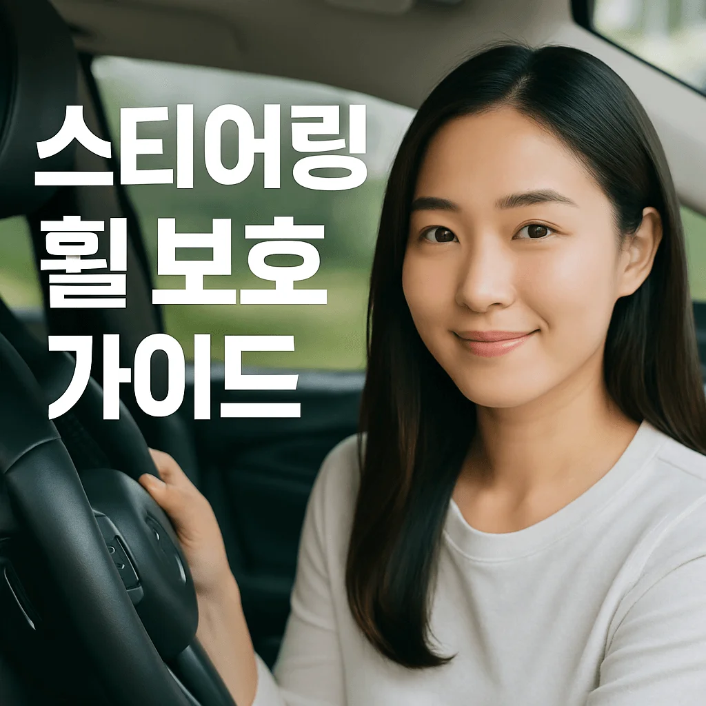 스티어링 휠 관리 방법 총정리