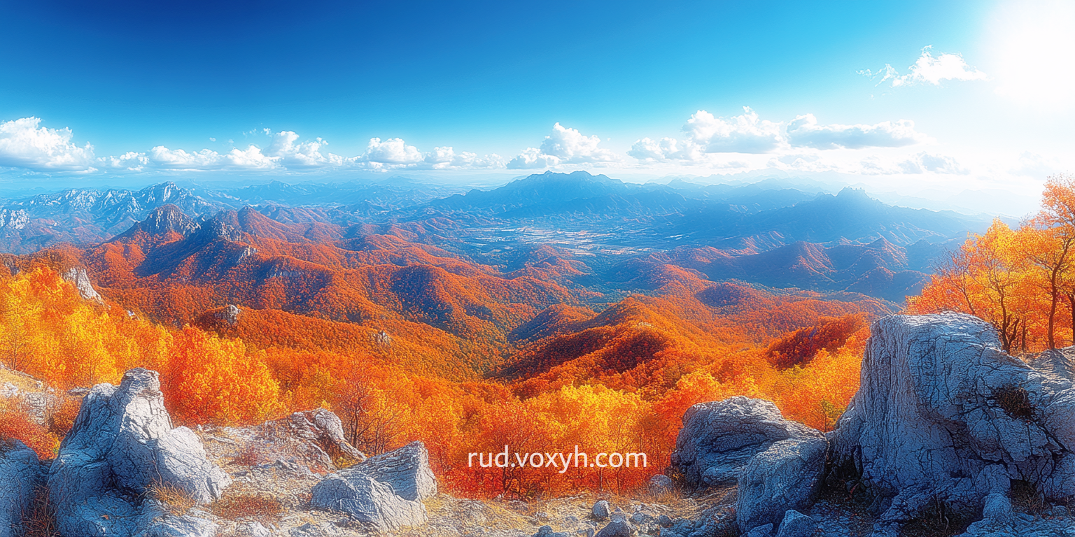 두타산의 사계절