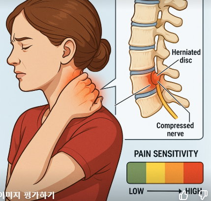 통증 민감도와 심리에 관한 사진