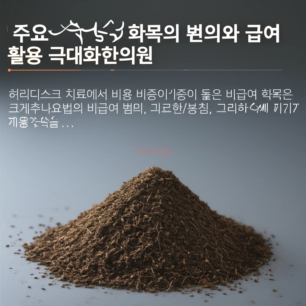 추나요법 20회 급여 전략과 한약 약..