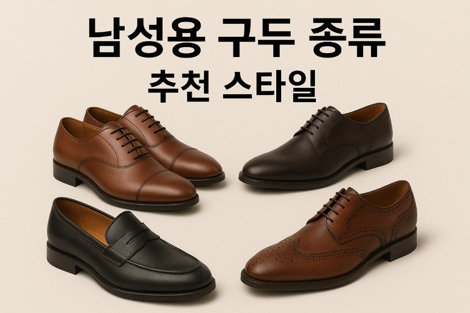 남성용 구두 종류와 스타일 썸네일