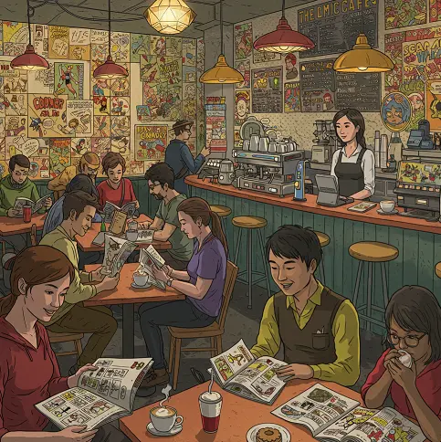 민생회복 소비쿠폰으로 동네 만화카페나 보드게임 카페-1