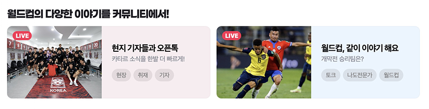 카타르 월드컵 중계 방송사