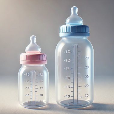 젖꼭지 단계별 사이즈 비교