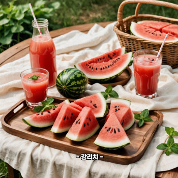 맛있는 수박 고르는 법