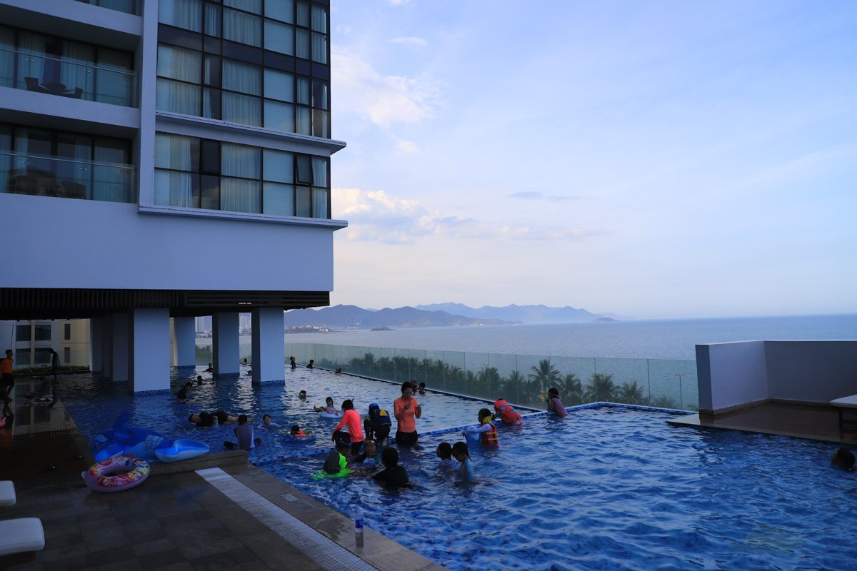 나트랑 수영장 사진