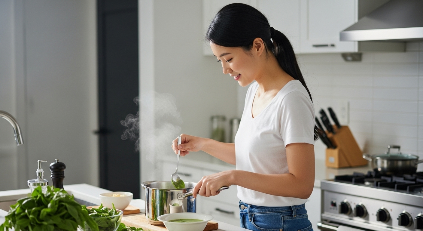 10월 제철음식 시금치