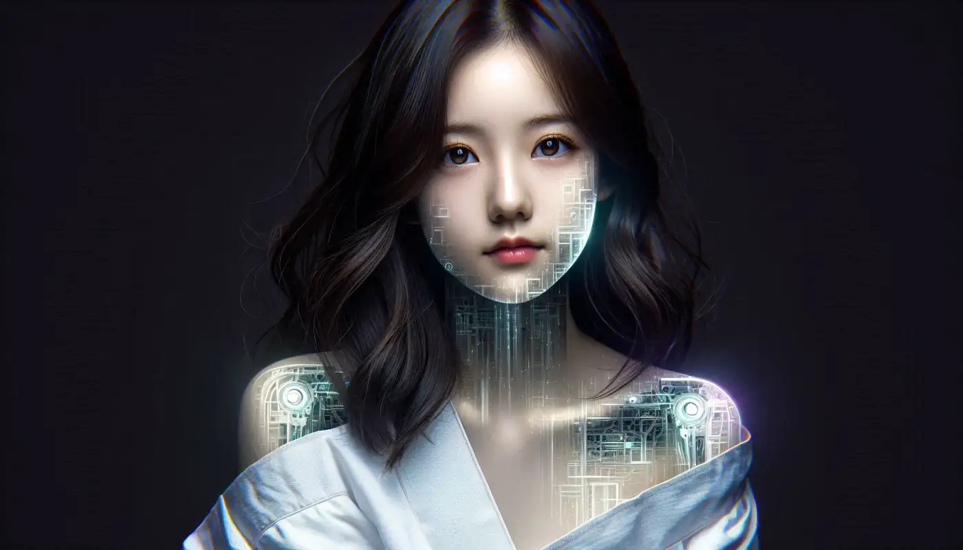 chat-gpt-3.5-사용하는-여성의-모습