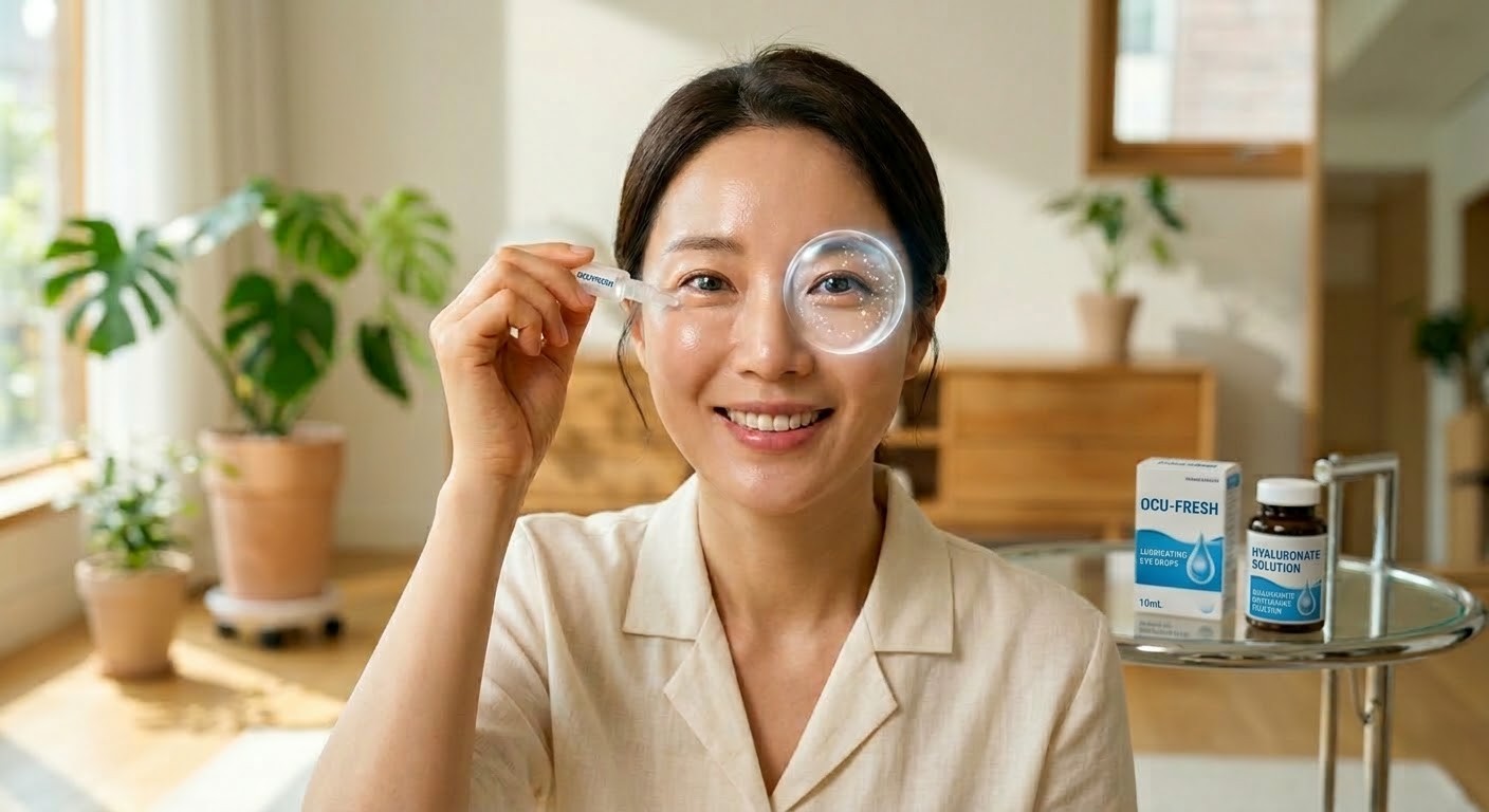 [눈물샘 리프팅] 뻑뻑함의 저주, 시력 도둑의 정체, 한 방울의 기적, 그리고 눈부신 동안 시력