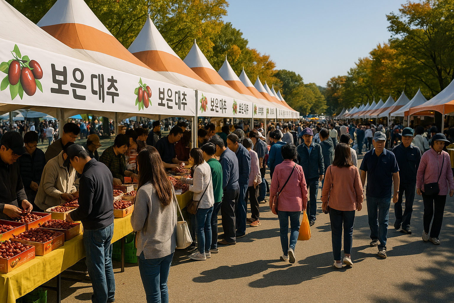 025 보은대추축제 일정 프로그램