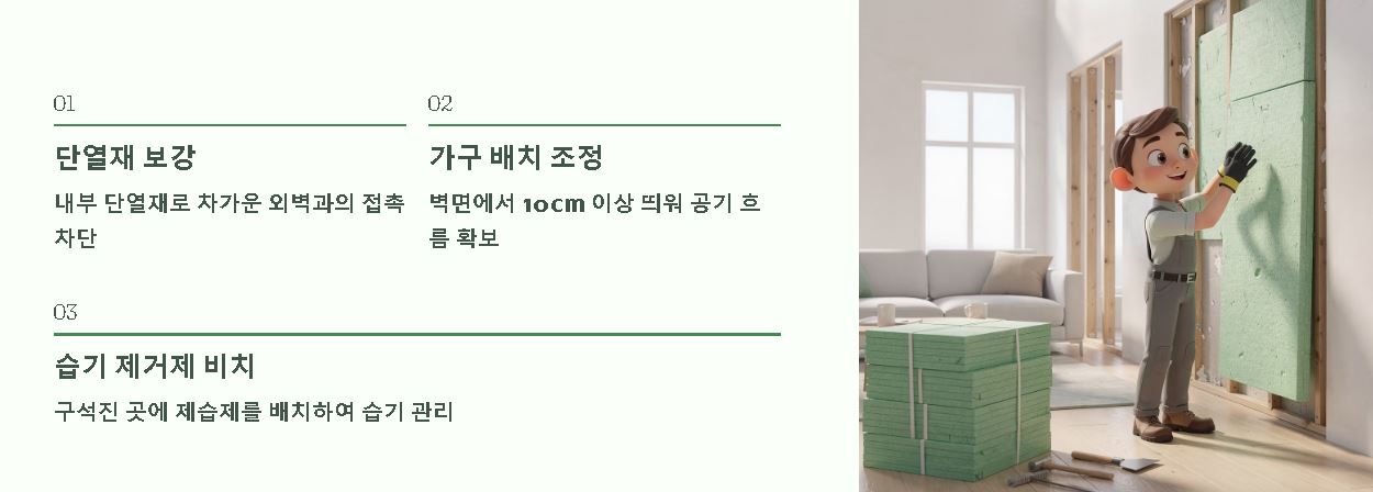 결로현상 해결방법