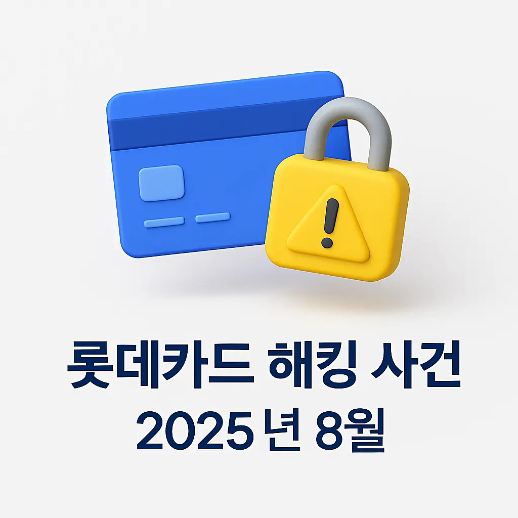 2025 롯데카드 해킹 사건 썸네일