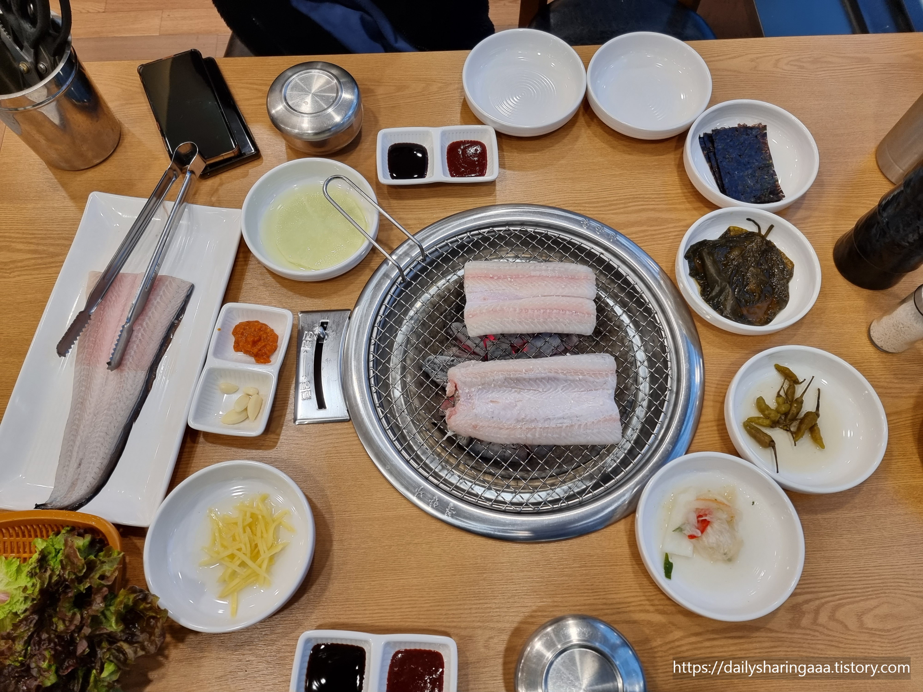 폭풍장어_기본상차림2