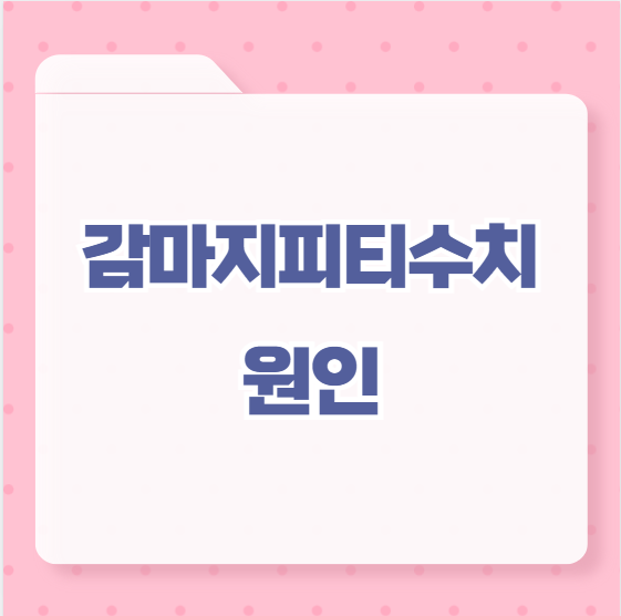 감마지피티수치 원인