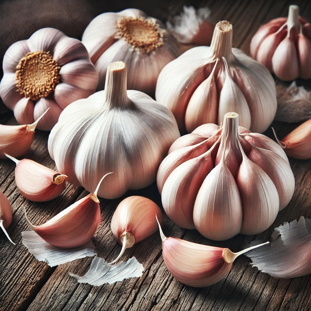 알리신 성분으로 항상화 항염에 좋은 마늘