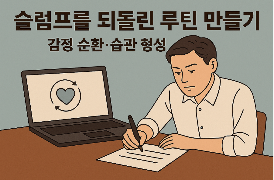 슬럼프를 되돌린 루틴 만들기 - 글쓰기 루틴 설계 썸네일