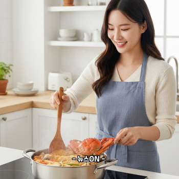 냉동 꽃게탕 끓이는 방법