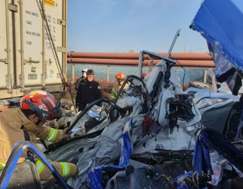 남해고속도로-8중-추돌사고