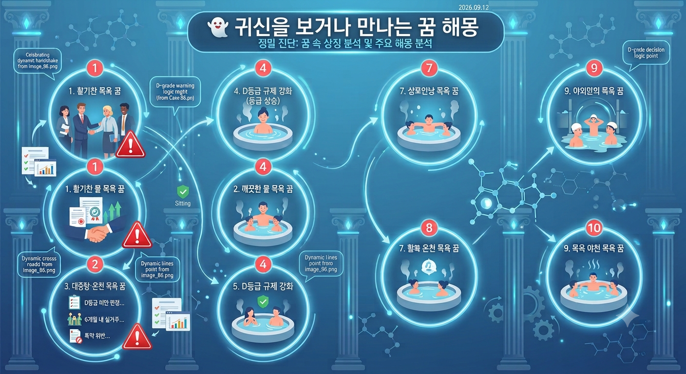 귀신을 보거나 만나는 꿈 10가지