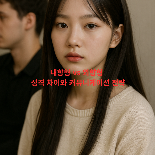 내향형 vs 외향형 : 성격 차이와 커뮤니케이션 전략