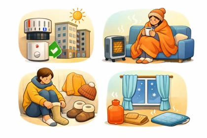 아파트 난방비 절약방법 실내 온도 관리 예시10