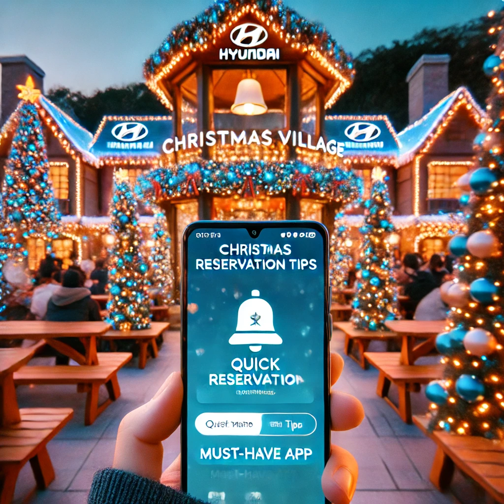 더현대서울 크리스마스 예약 방법, 필수 설치 앱과 예약 팁