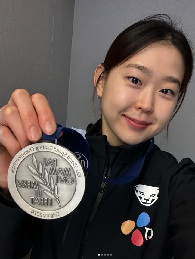 김민선 스케이트 선수 하얼빈 동계올림픽 인스타그램