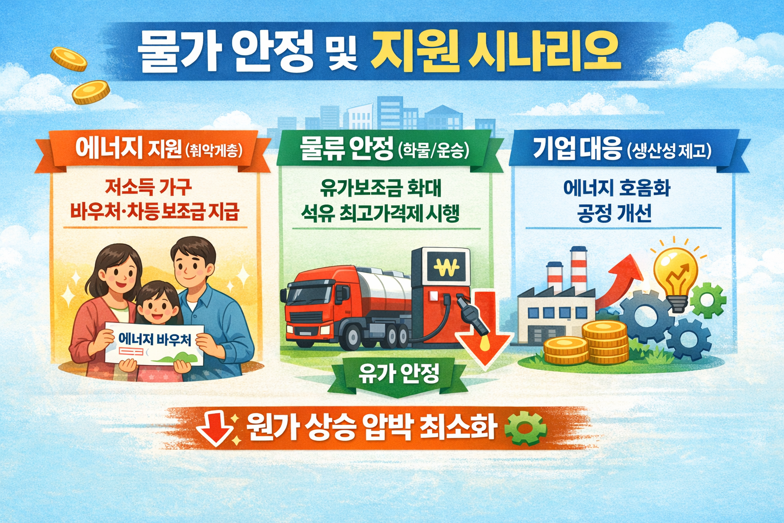 물가안정시나리오