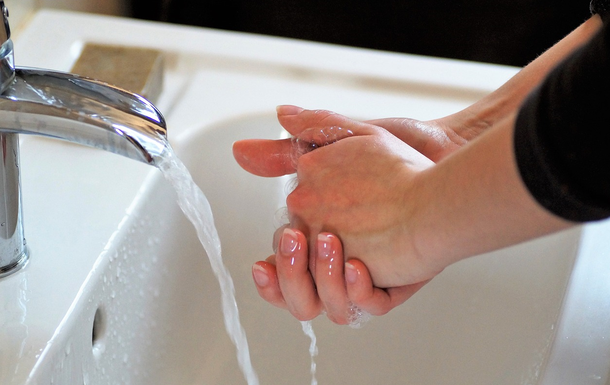 감염병 예방 손씻기 사진