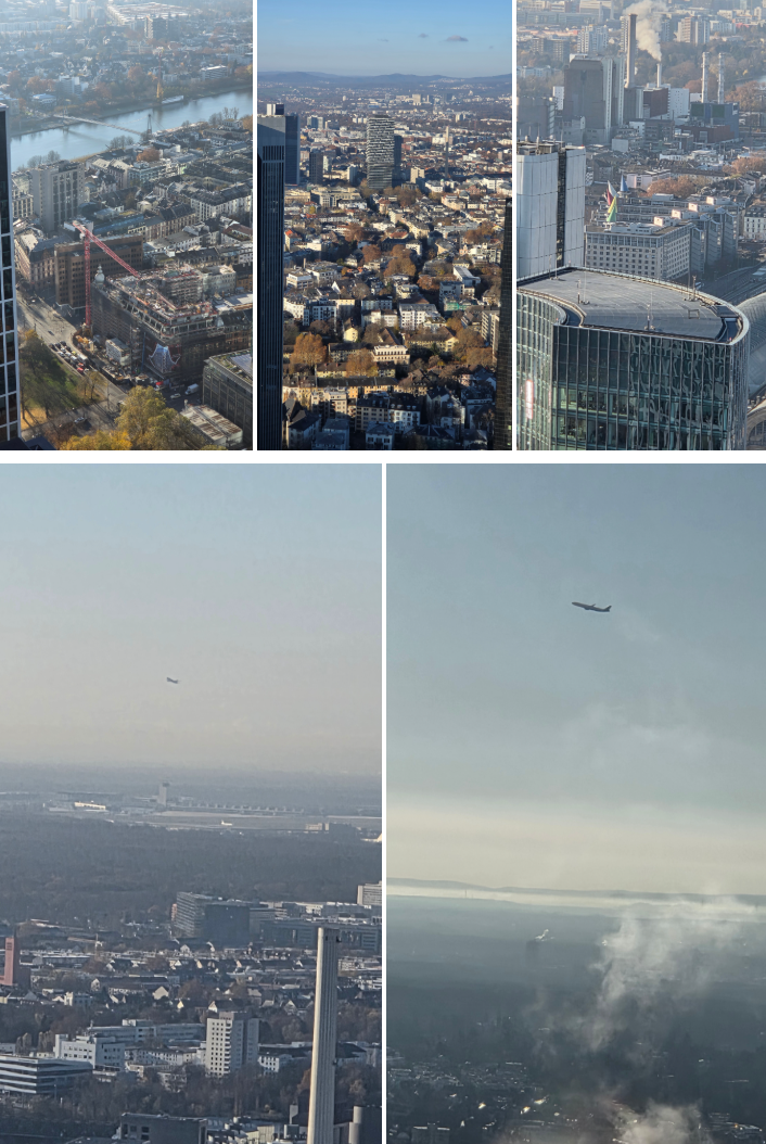 프랑크푸르트 오전 도보 산책 : 마인타워 오픈런/유로타워/마인강 산책