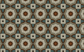 타일 무늬가 주는 질서와 시각적 자극