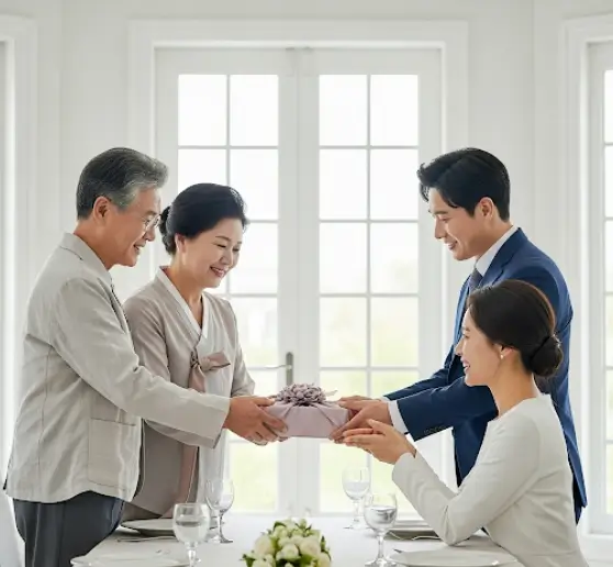 이바지 음식 답례