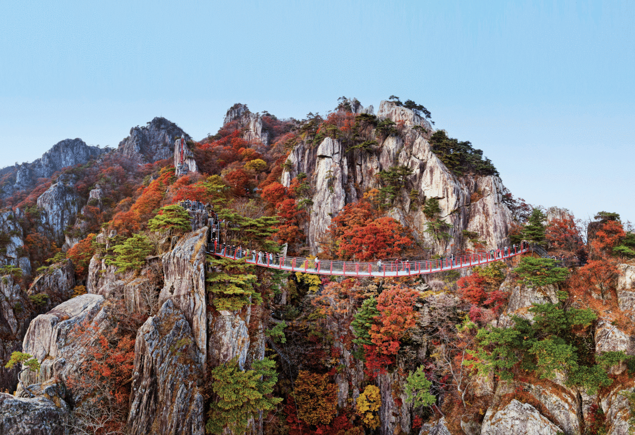 대둔산 등산지도