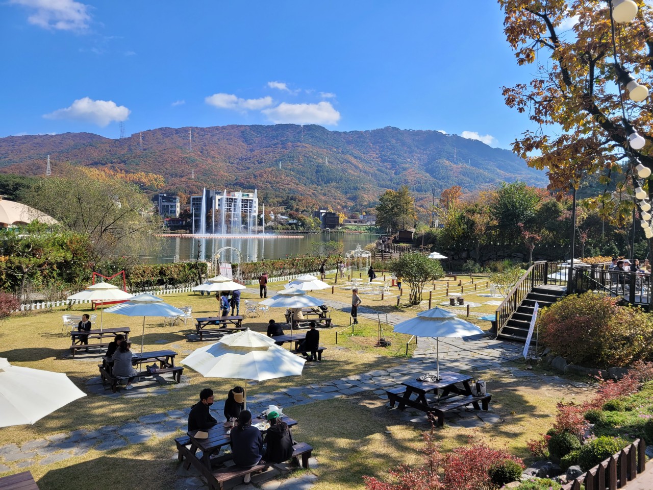 포천 고모저수지 둘레길