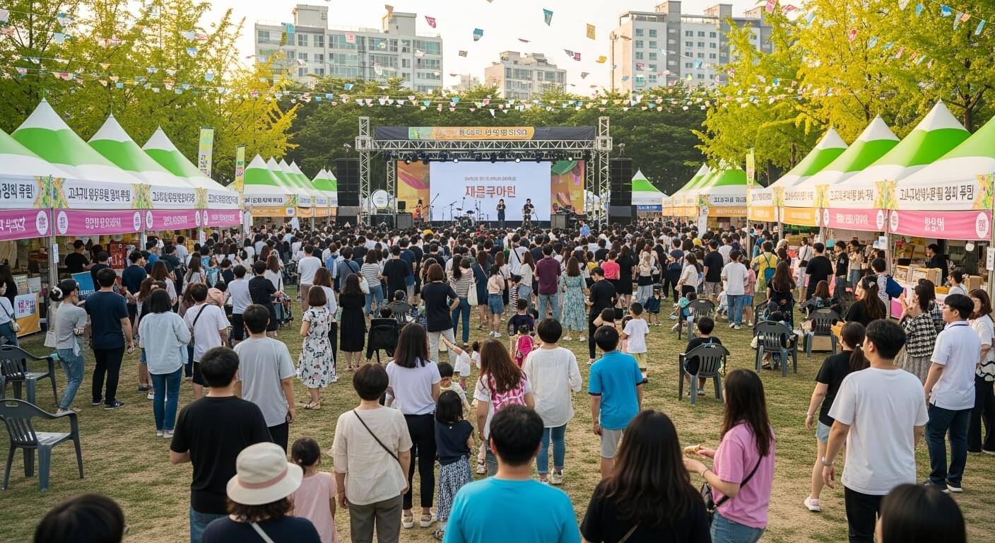 파주 북소리 여름 축제