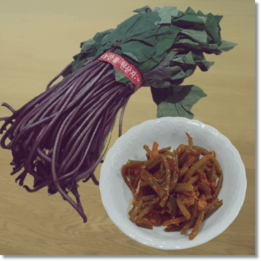 고구마 잎 효능 및 먹는 법, 고구마 순 나물과 고구마 잎