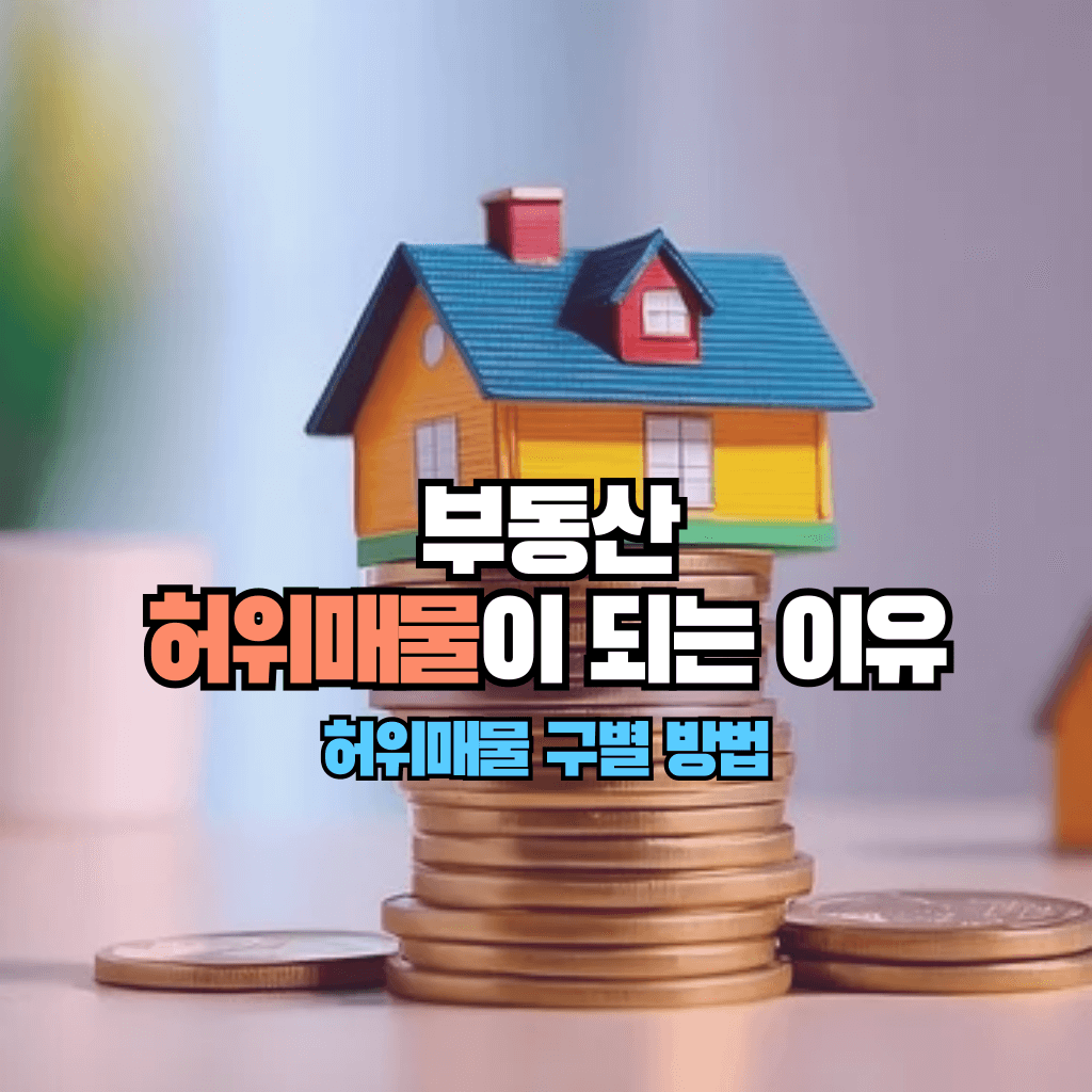 부동산 허위매물이 되는 이유: 구별 방법은?