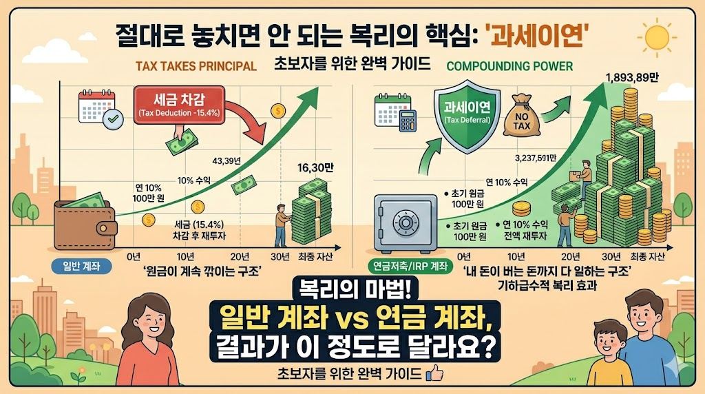 개인연금저축, IRP 복리효과