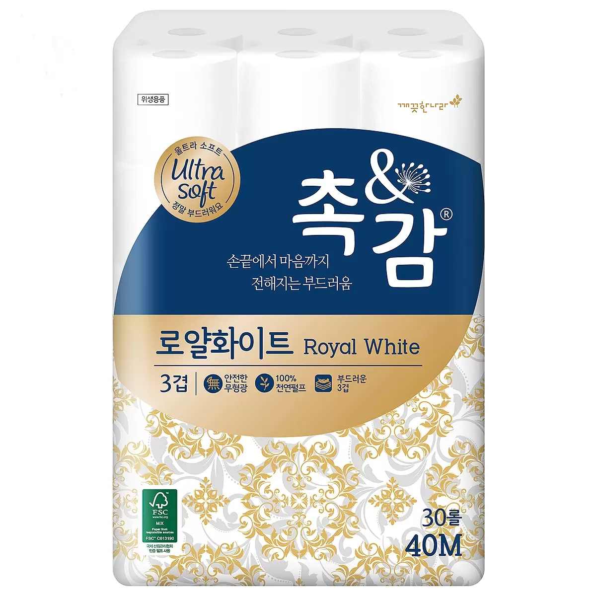 촉앤감 로얄화이트화장지 60롤, 코스트코 특가 정보와 소비자 평가 모음