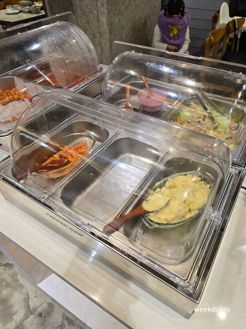 해담주 식당 샐러드바 음식
