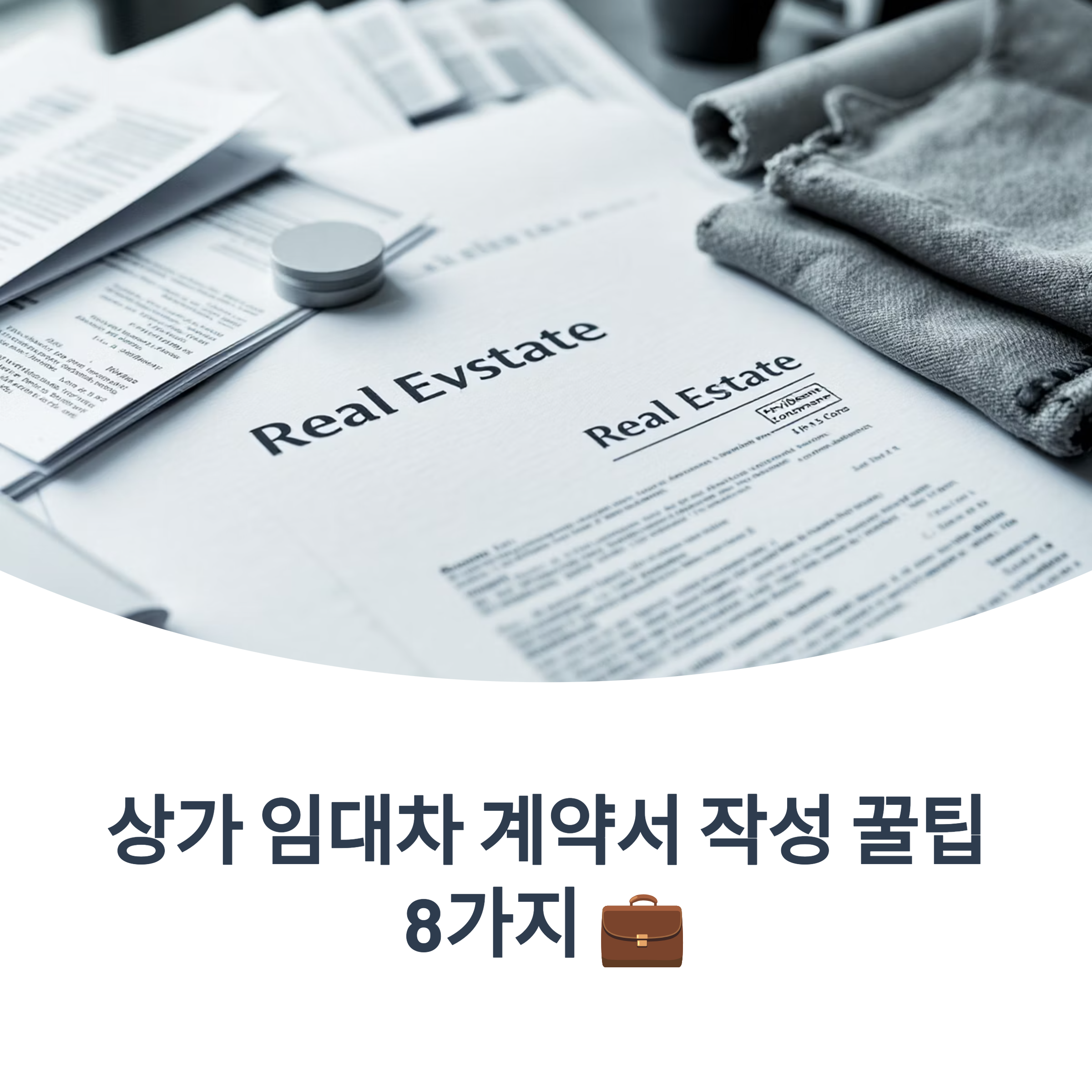 상가 계약서 작성 시 주의할 점