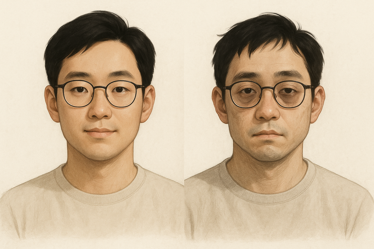 점점 더 얼굴을 못생겨지게 만드는 15가지 습관 참조 일러스트