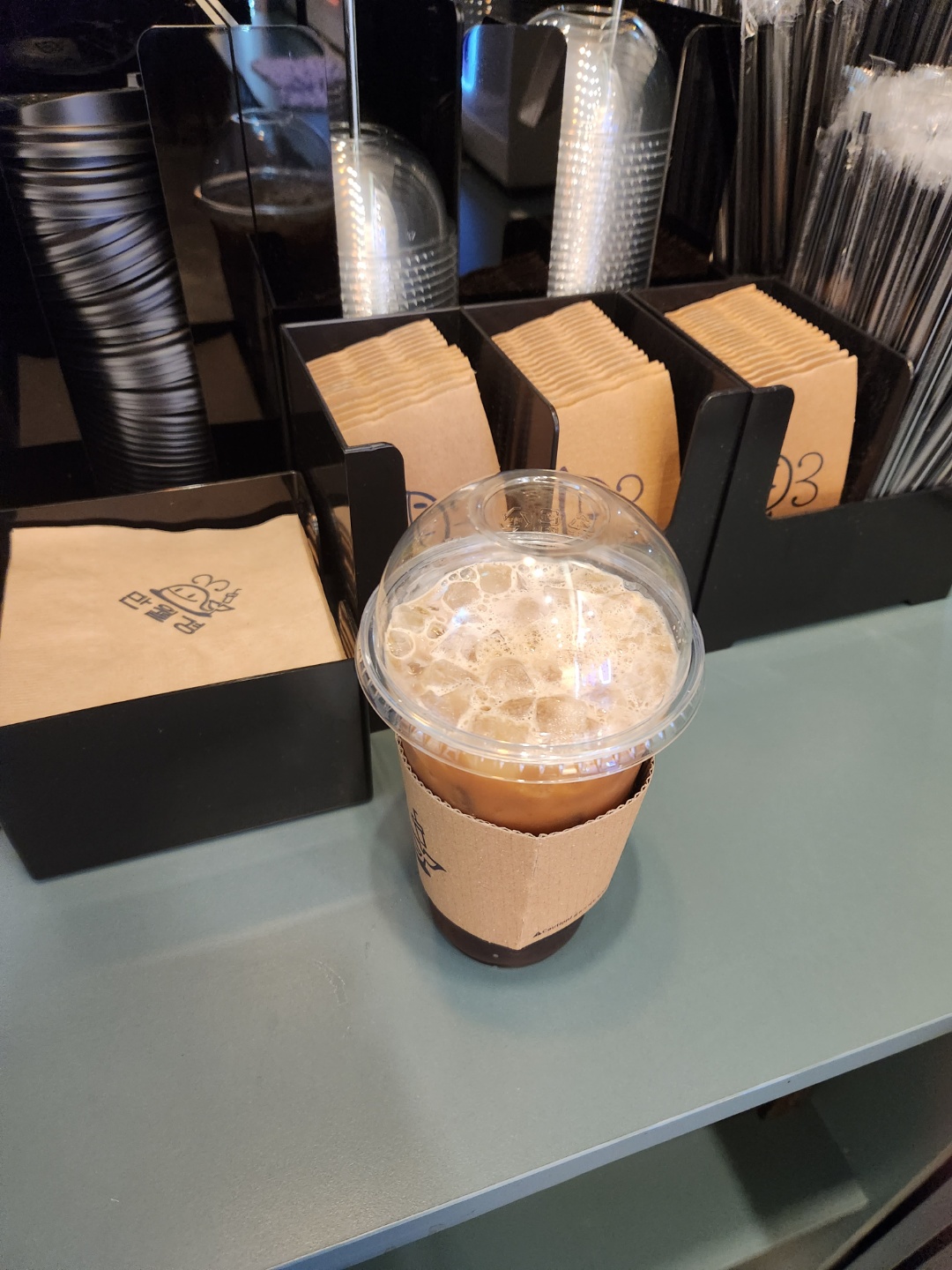 무인카페 만월경 아이스아메리카노