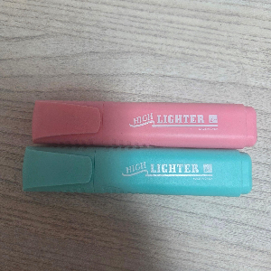 다이소 세필 수성펜과 형광펜, 가볍게 쓰기엔 충분했다