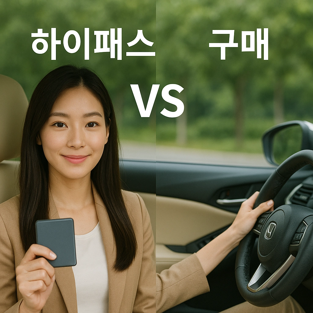 하이패스 단말기 가격 가이드, 렌탈과 구매 비교