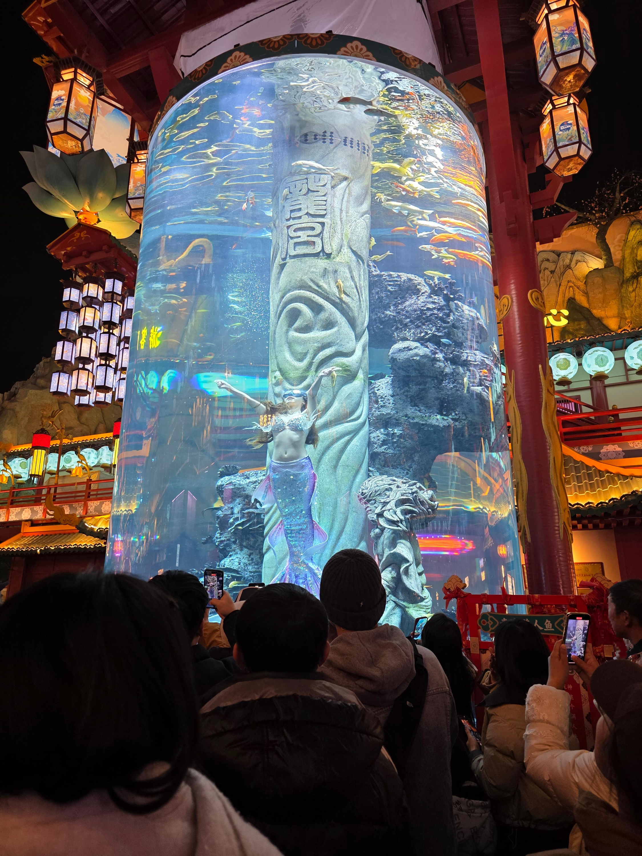 칭다오 불야성 명월산해간 불야성 칭따오 청도여행 운영시간 입장료 지하철 주소 인어쇼 17