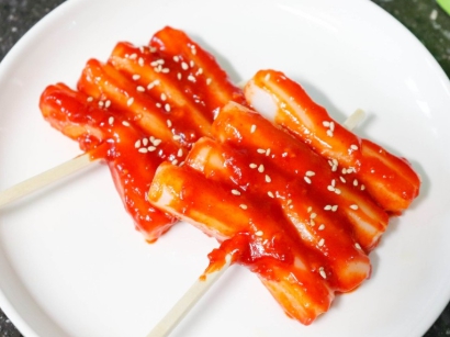 한국의 떡 종류 떡꼬치