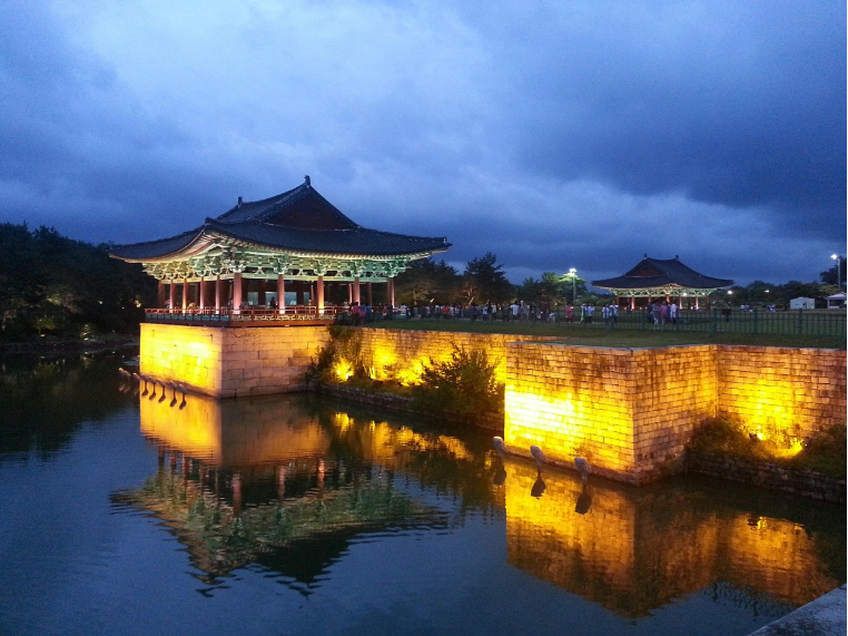 경주 동궁 야경 사진