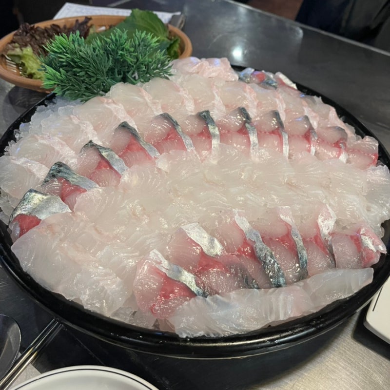 논현 영동시장 활어회 '광명수산'