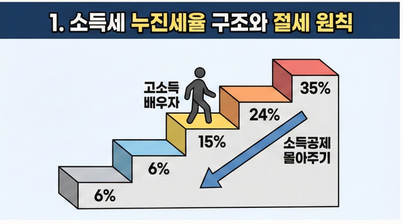 소득세 누진세율 구조